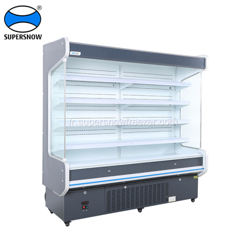Refroidisseur de légumes de fruits de supermarché à plusieurs étages de refroidissement par ventilateur